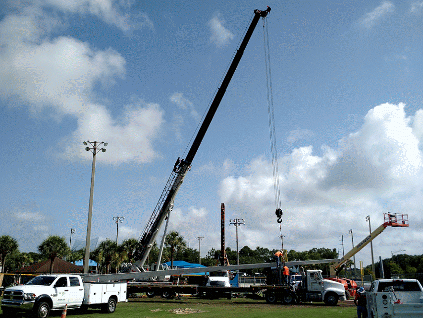 Custom Baseball Netting Design & Install, Eastmonte Park FL